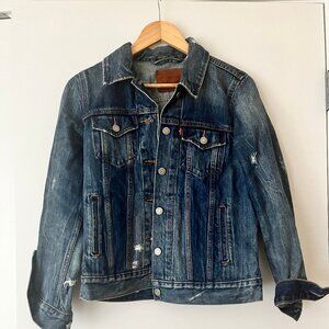 Levis Crop Jean Jacket S